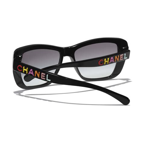 chanel black butterfly sunglasses|chanel sunglass case price.